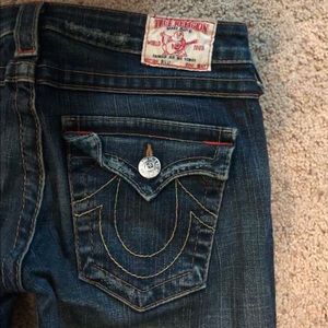True religion size 27 bootcut jeans